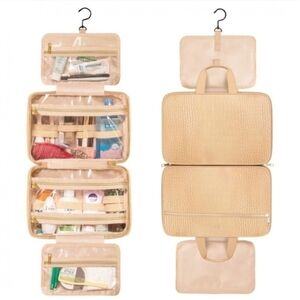 COMING SOON...Travel Toiletry Hanging Bag ~Light Tan~NEW